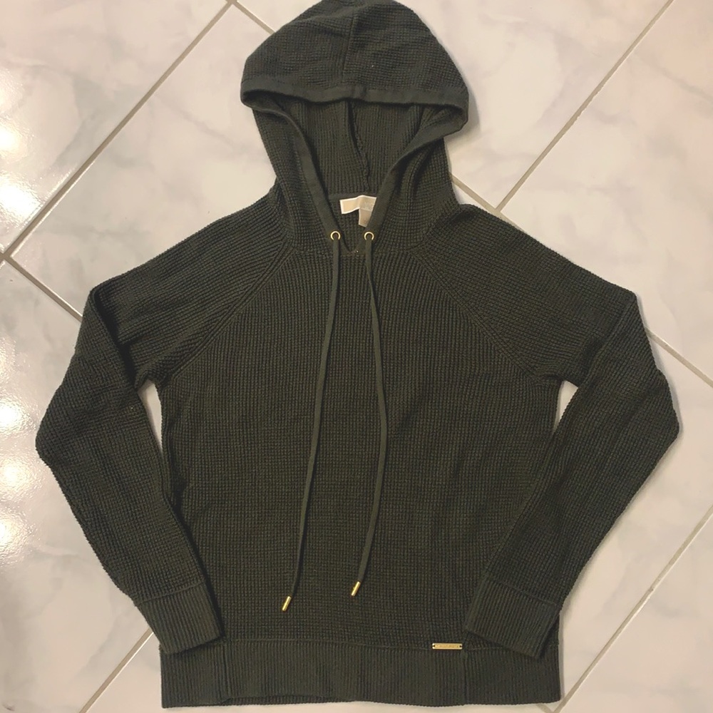 Michael Kors Knit hooded sweater